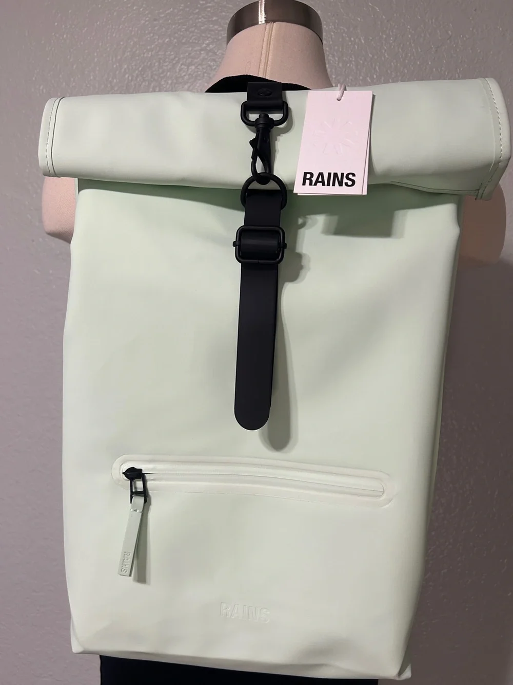 New ⭐️ RAINS Rolltop Rucksack in Mineral